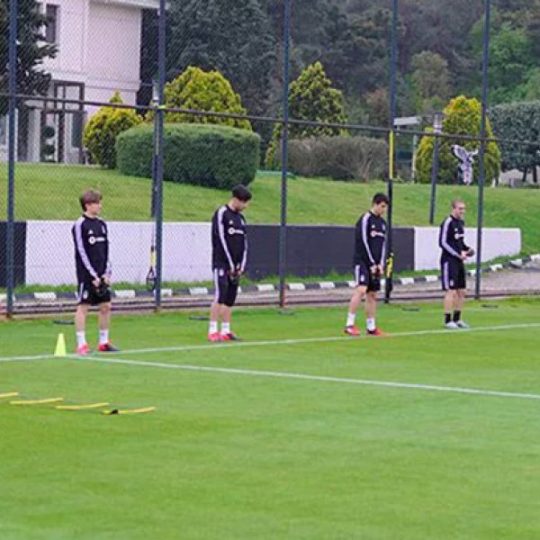 Beşiktaş, çalışmalarını sürdürdü