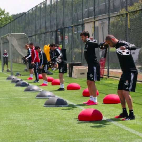 Beşiktaş’ta çalışmalar devam ediyor