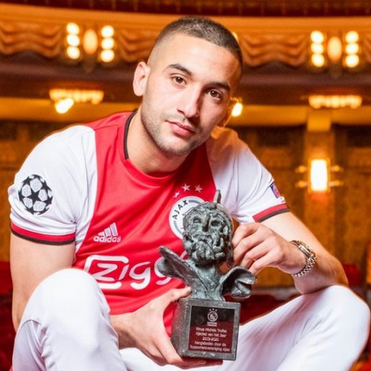 Hakim Ziyech yine yılın futbolcusu seçildi