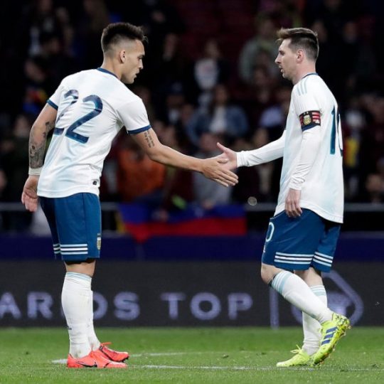 Messi: Lautaro’yu Suarez’e benzetiyorum