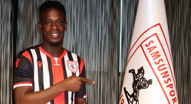 Samsunspor Edwin Gyasi’yi transfer etti