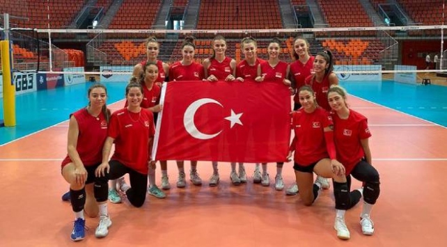 Türkiye 19 Yaş Altı Kız Voleybol Milli Takımı Avrupa Şampiyonu