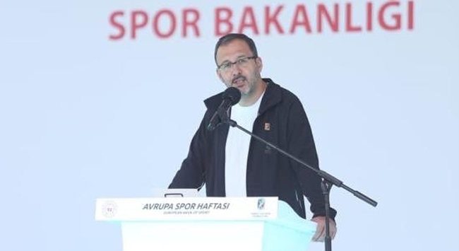 Bakan Kasapoğlı: Amacımız spora erişimi daha kolay kılmak