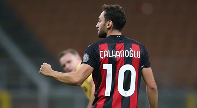 Hakan Çalhanoğlu Milan’a turu getirdi