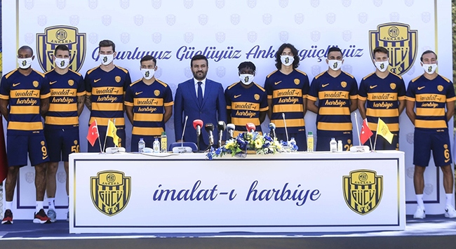 MKE Ankaragücü yeni transferlerini tanıttı