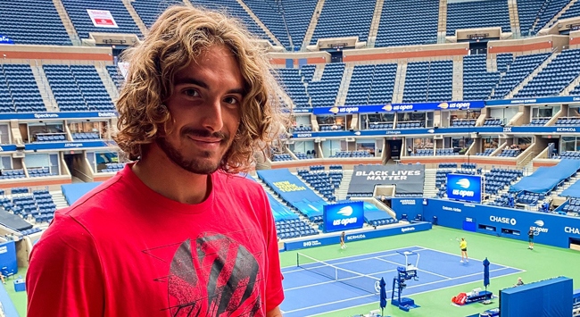 Stefanos Tsitsipas ABD Açık’a veda etti