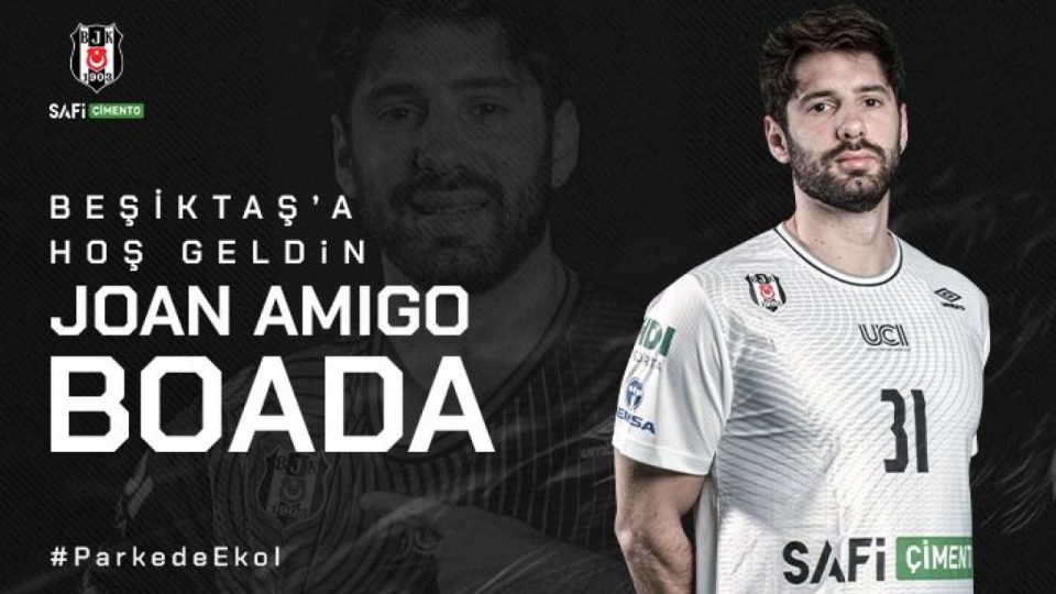 Beşiktaş Hentbol Takımı Joan Amigo Boada’yı kadrosuna kattı