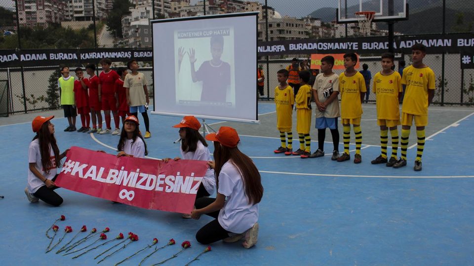 Depremin yaraları sporun iyileştirici gücüyle sarıldı