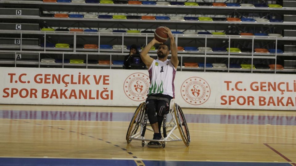 Terör gazisinin hayatı basketbol ile değişti